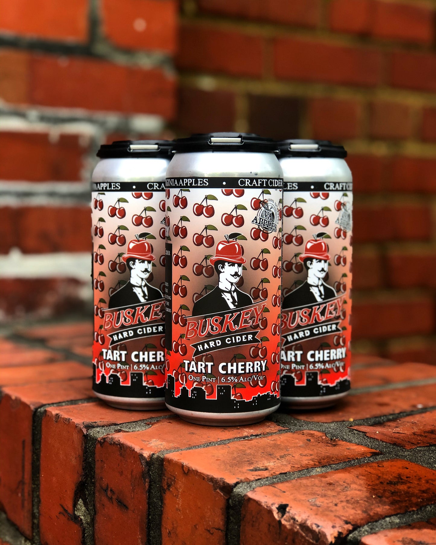 Buskey Tart Cherry Cider (4-pack or Case)