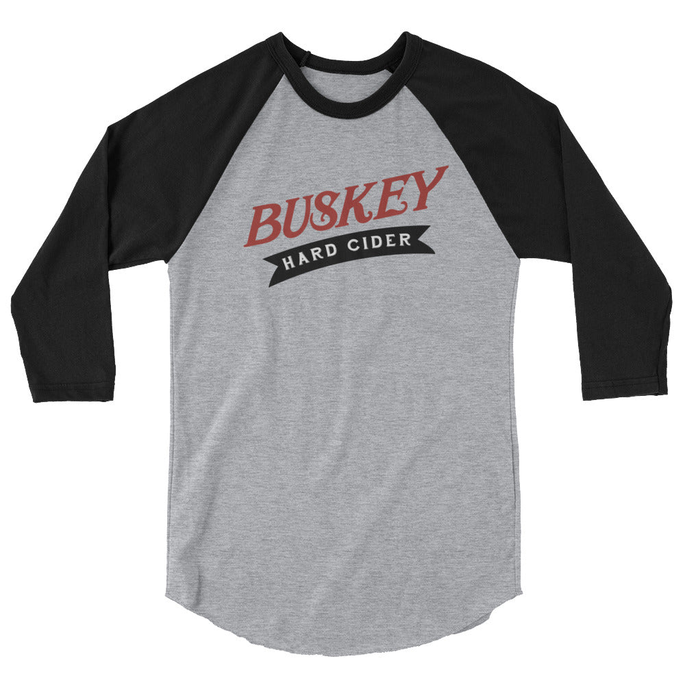 Buskey 3/4 Sleeve Baseball Raglan Shirt
