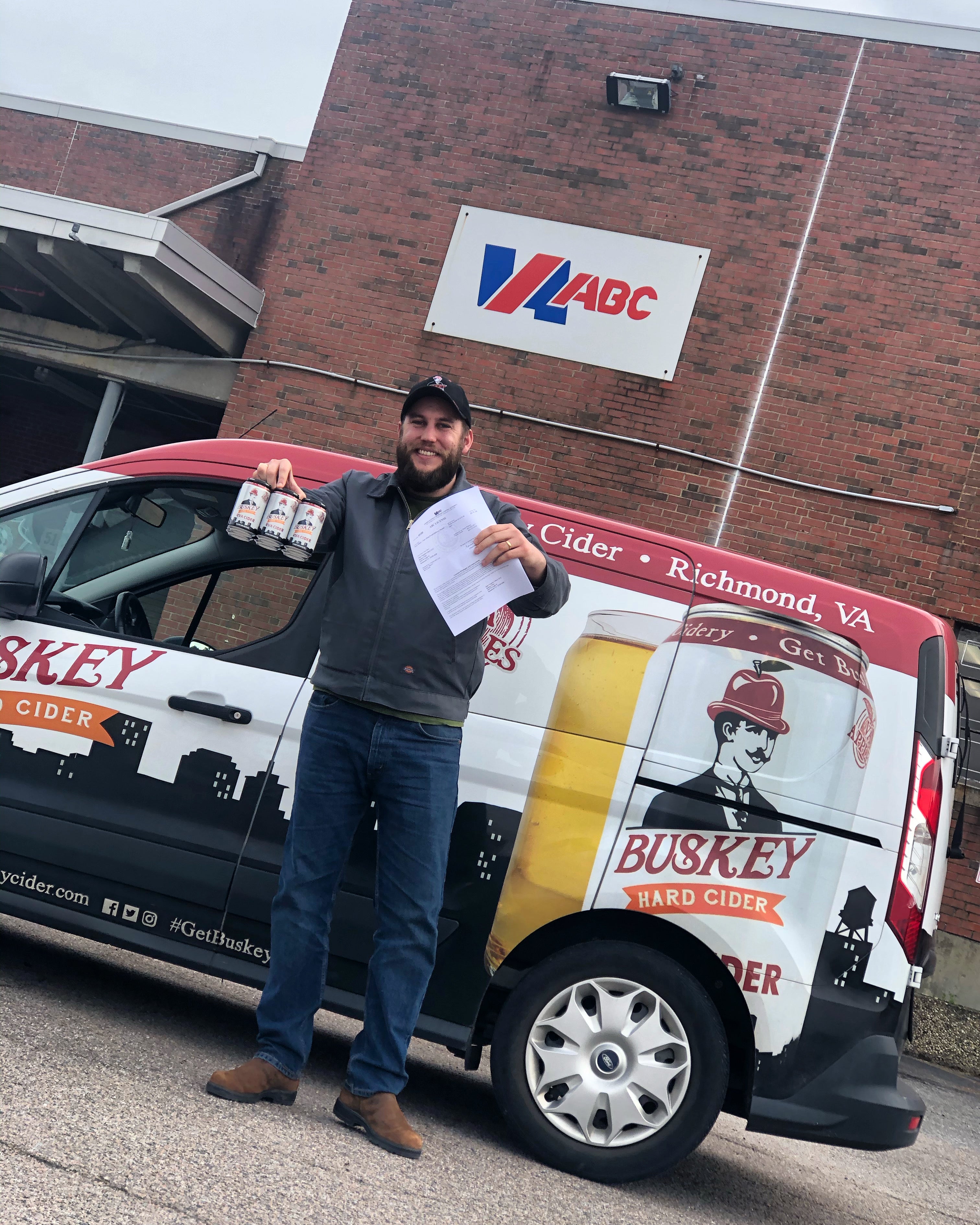 Buskey Cider Launches Delivery Service to Deliver Cider to Keep Team E