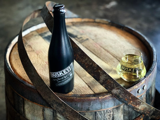 1.5 years in the making: Buskey Sherry Barrel-Aged Cider