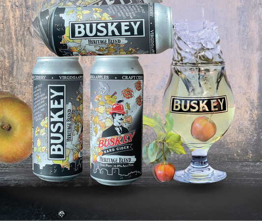 Buskey Cider Releases New 2022 Heritage Blend Cider, with Ruby Red Crab, Ashmead's Kernel, and Gold Rush Apples