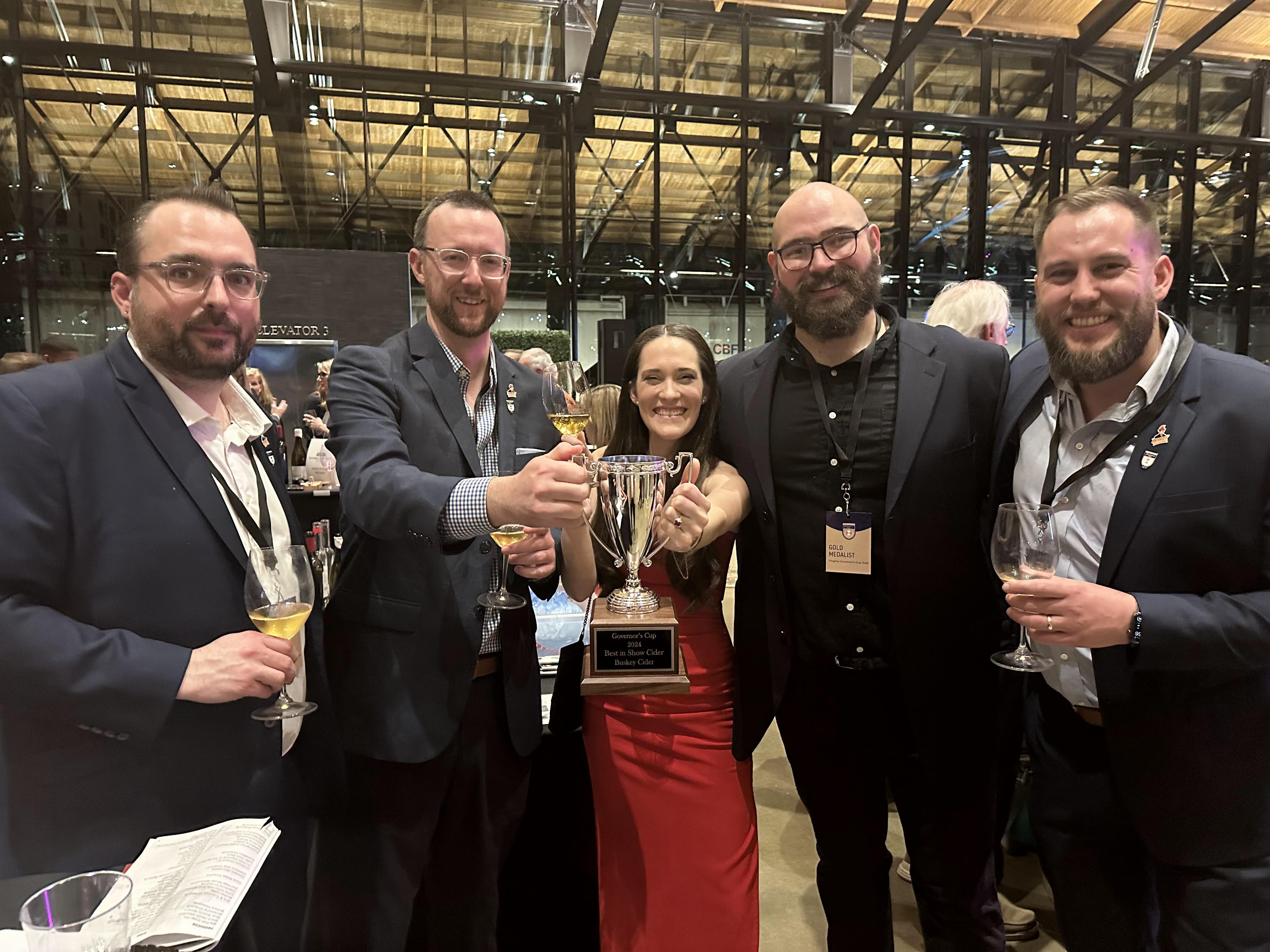 Buskey Cider Wins Best In Show at the Virginia Governor's Cup