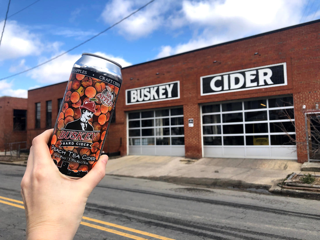 Buskey Cider Releases Spring Seasonal, Peach Tea Cider